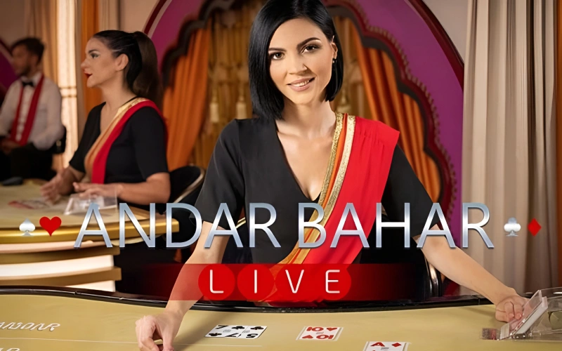 Launch the fast-paced Andar Bahar card game inside 4Rabet Casino.