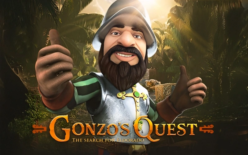 Find hidden Mayan gold avalanches in Gonzo's Quest on 4Rabet Slots.