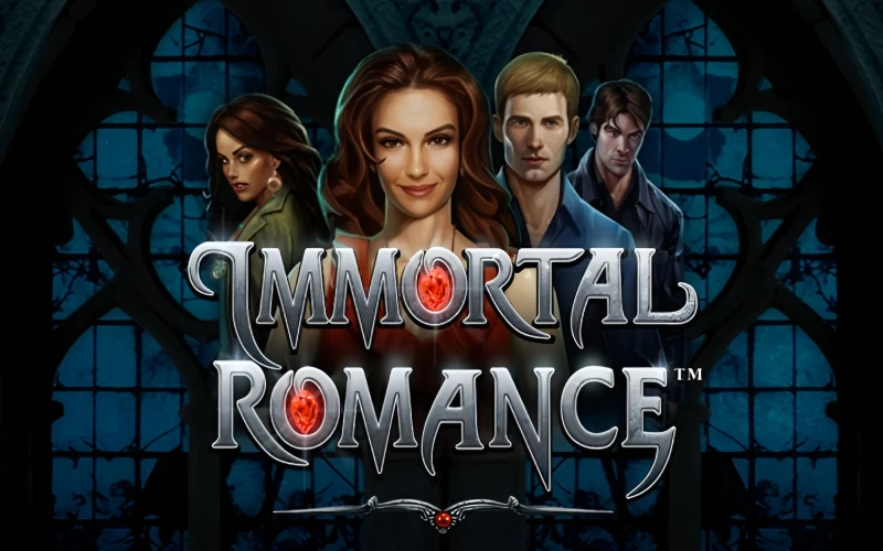 Discover dark vampire mystery features while playing Immortal Romance at 4Rabet Slots.