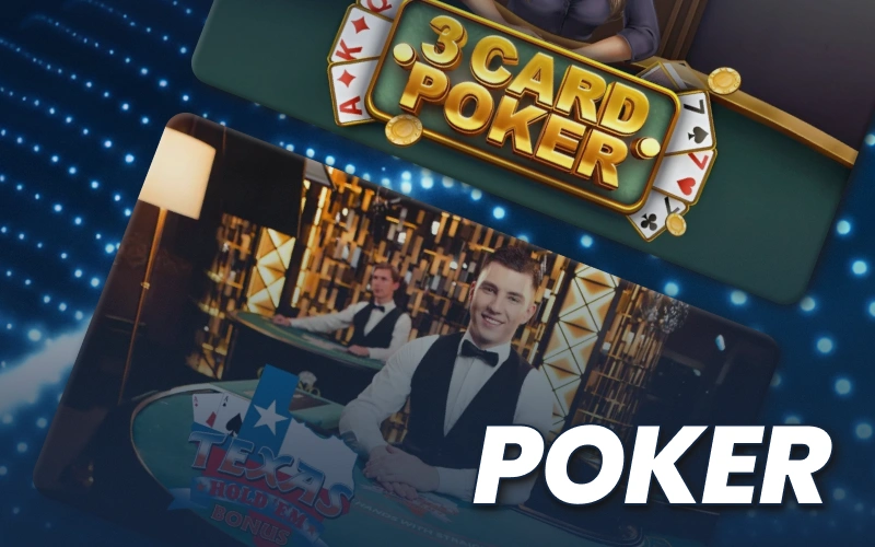 Showcase your bluffing skills on competitive 4Rabet Live Casino Poker tables.