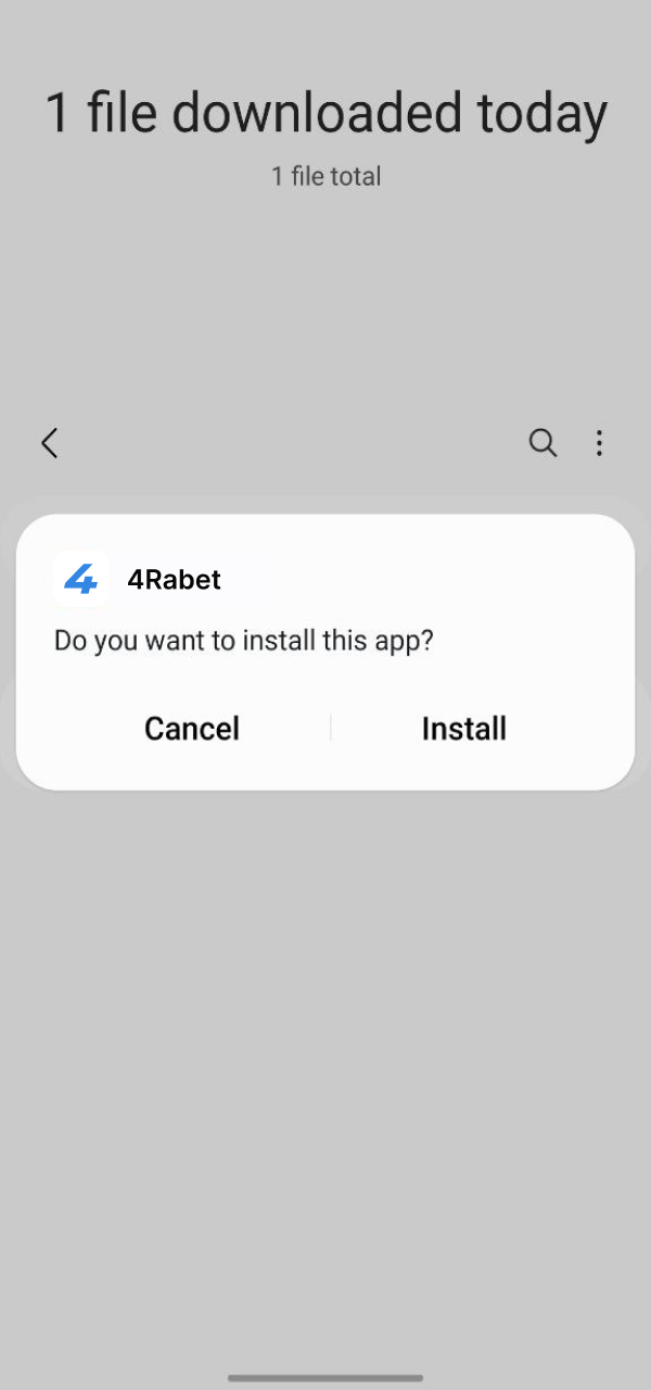 Unpack the mobile software build to progress with your 4Rabet Registration.