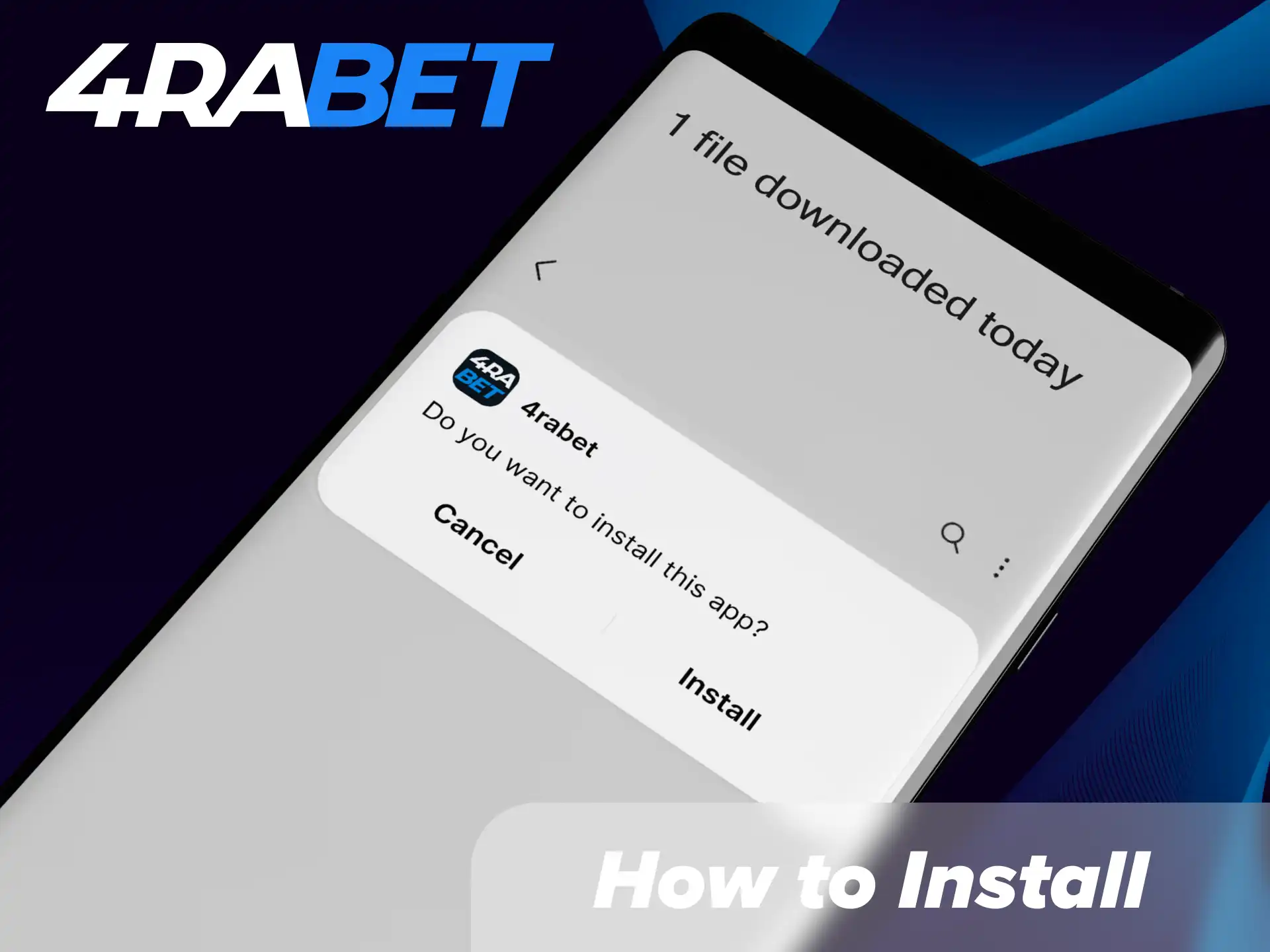 Download and install the 4Rabet APK on Android devices in a few simple steps.