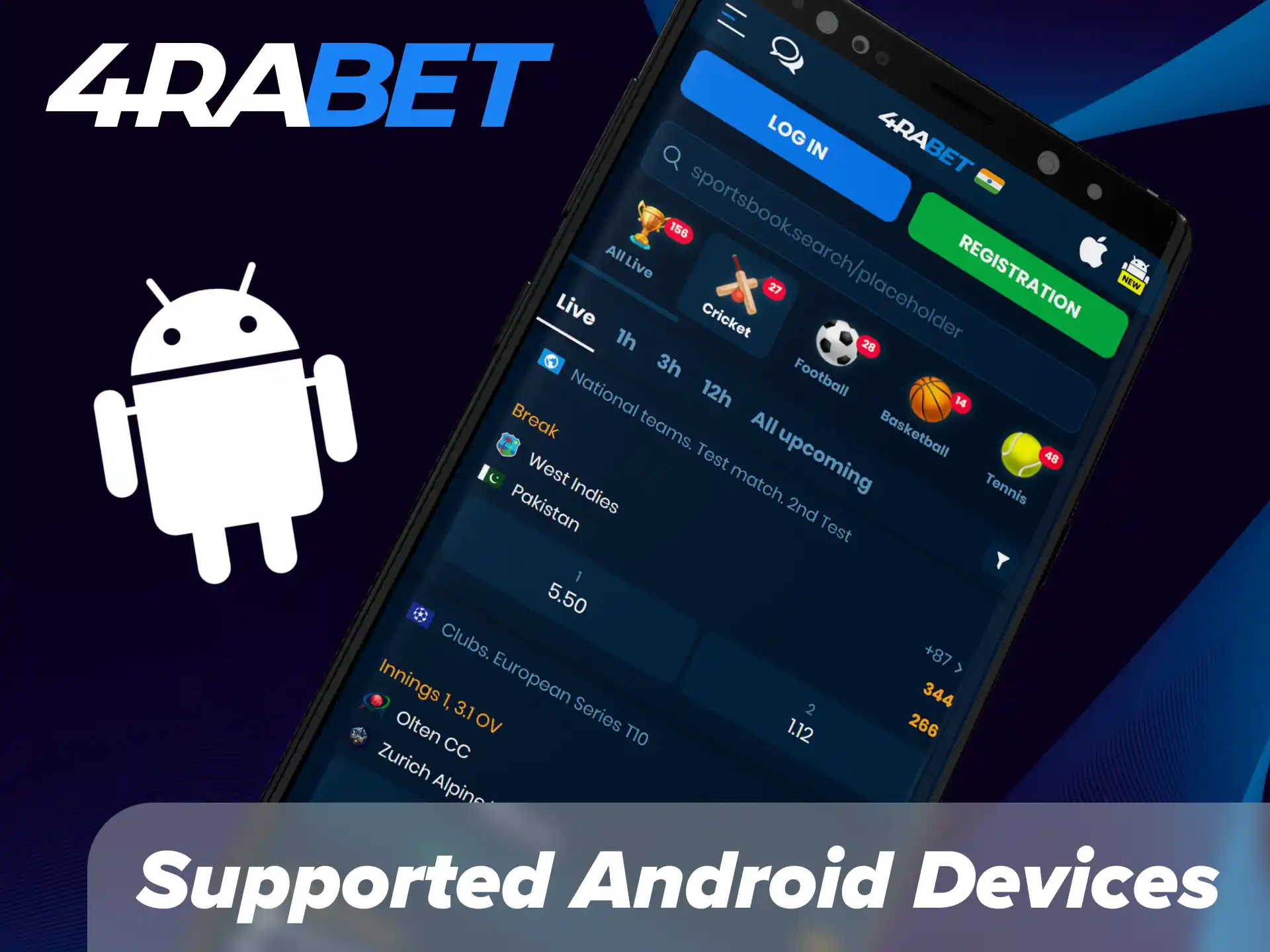 Check supported Android devices for 4Rabet.